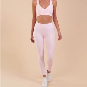 Gymshark chalk pink leggings.